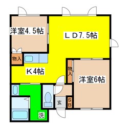 ブランシェの物件間取画像